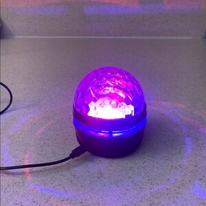 Blue LED Disco Light